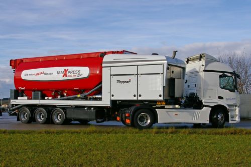 Semi-trailer  up to 14 to